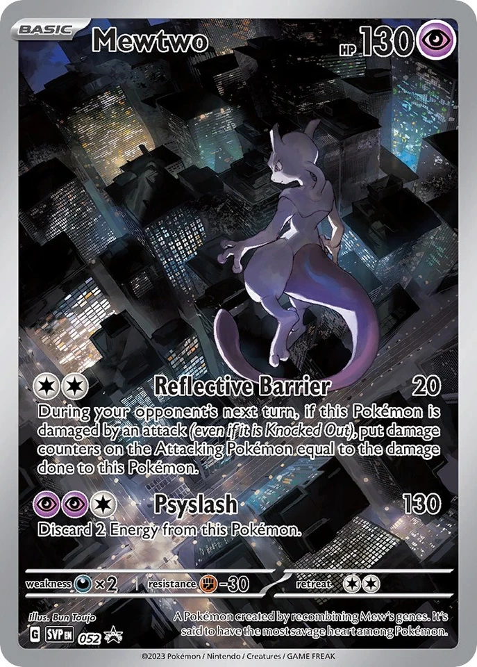 Mewtwo 052 Sv: Scarlet & Violet Promo Cards