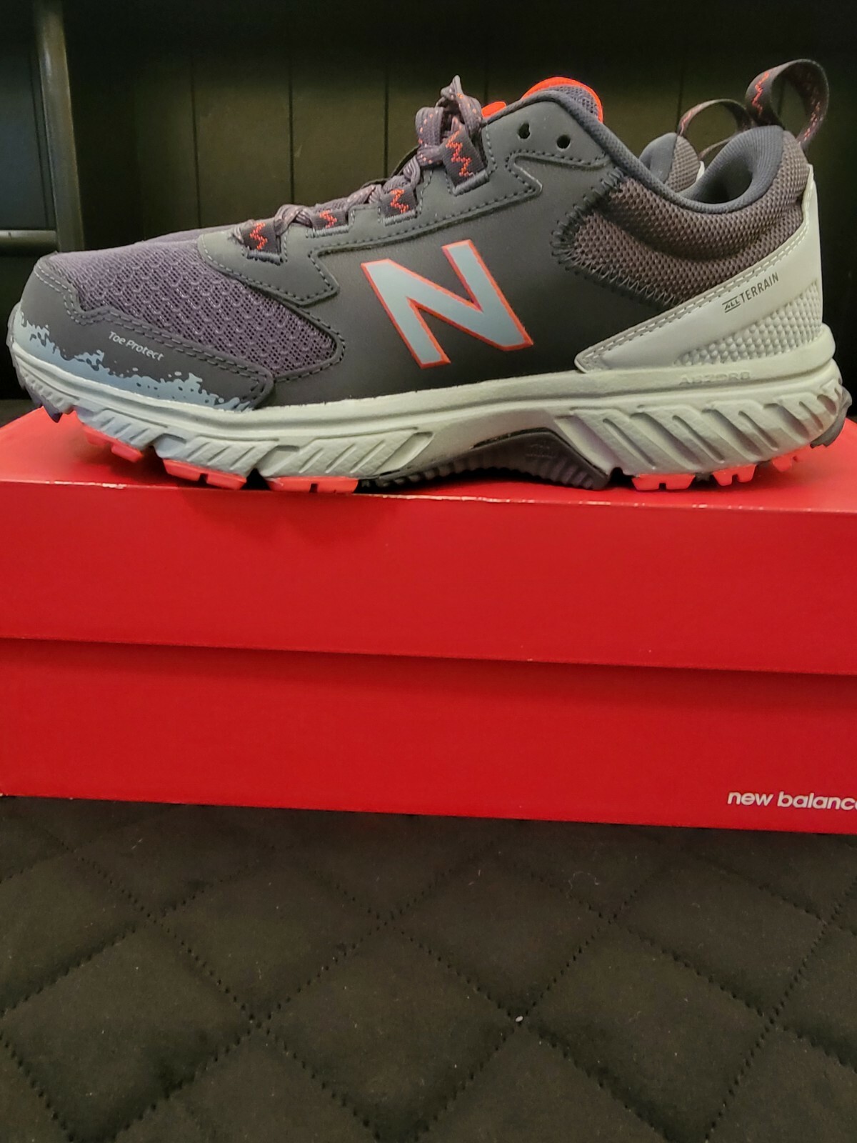 Size 8 - New Balance 410v5 Trail Black 