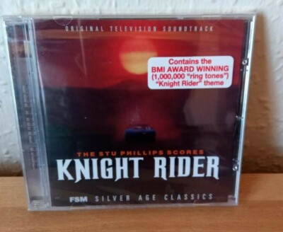 The Stu Phillips Scores KNIGHT RIDER FSM 3000 Limited CD very rare oop 