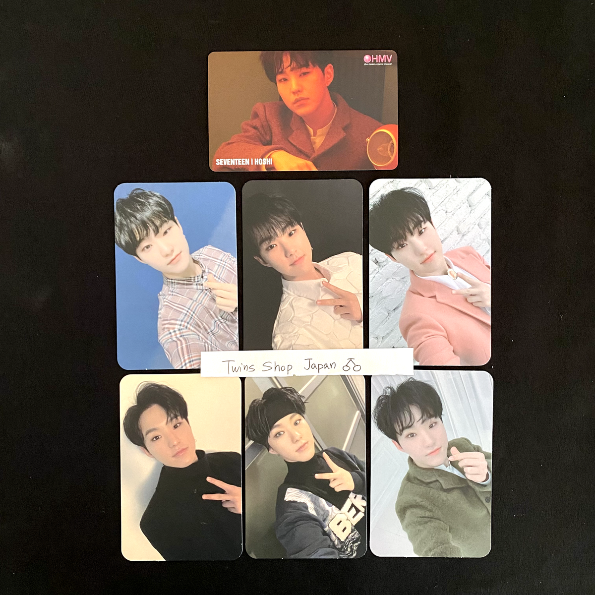 SEVENTEEN 6th mini album YOU MADE MY DAWN Hoshi Photo cards
