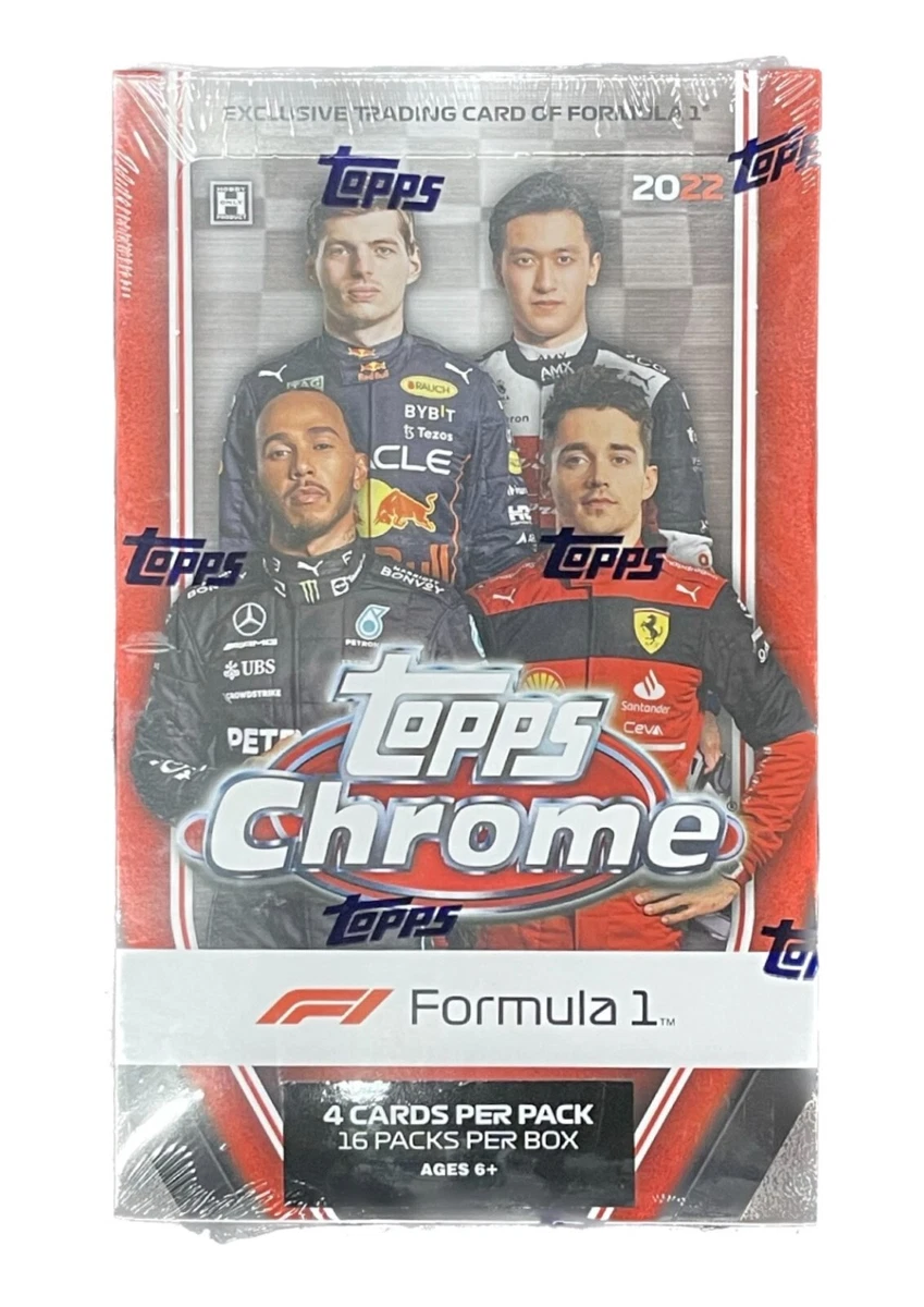 2022 Topps Chrome Lite F1 Formula One Racing Hobby Box - In Hand Ready to Ship!