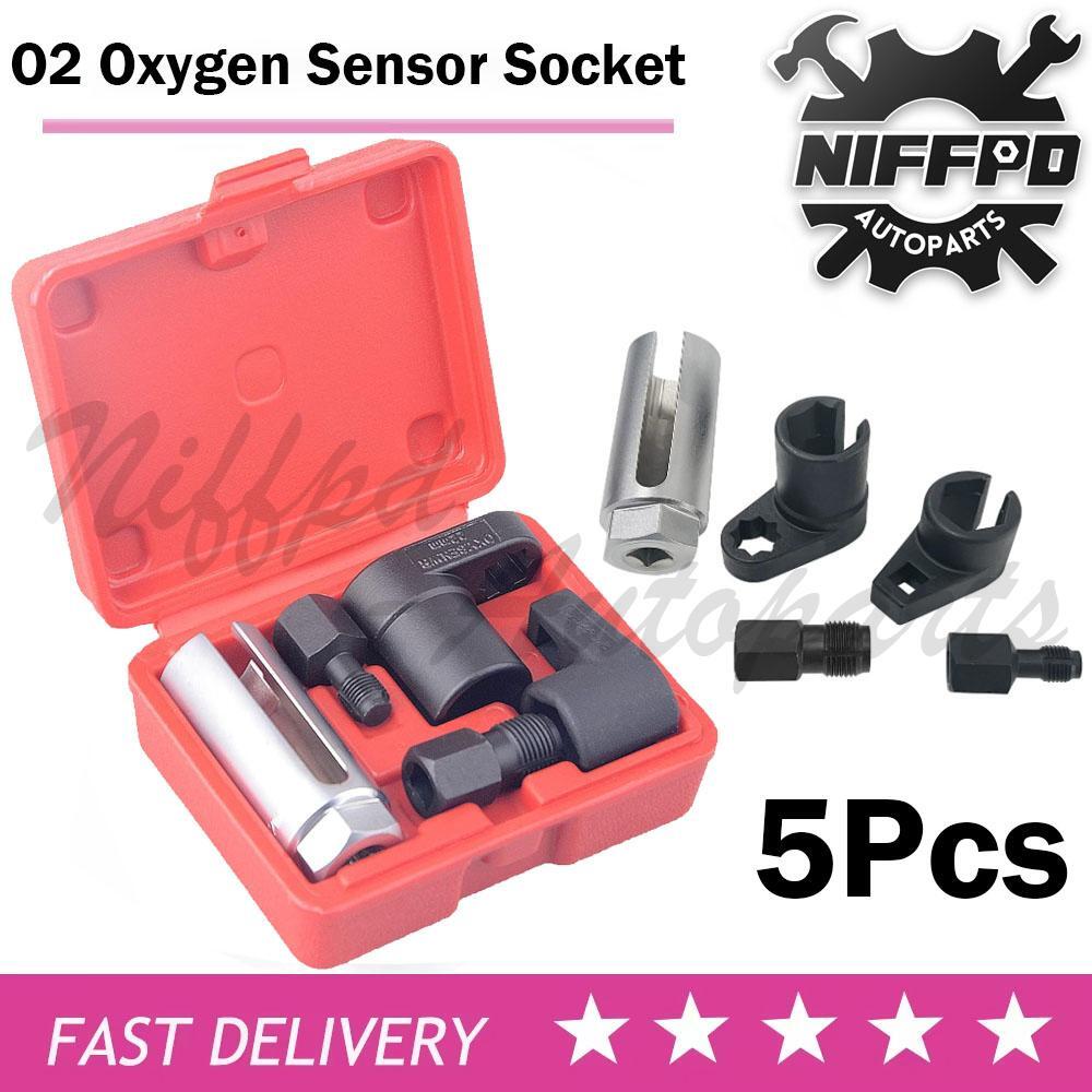 Set Metric MSEURO 7pcs Oxygen Sensor Socket Wrench Thread