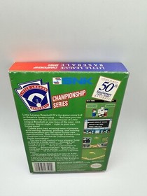 Little League Baseball Championship Series Nintendo NES Complete CIB Good Shape