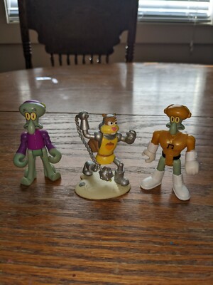 Just Play Stephen Hillenburg SpongeBob SquarePants Action Figures,3.5'' used 