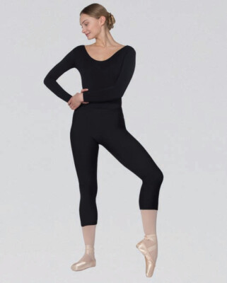 Leggings DL3009M von Grishko Mikrofaser schwarz Gr. 38 bis 44