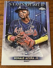 Ronald Acuna Jr. 2022 Topps Chrome  Baseball Stars Of The MLB