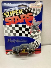 MATCHBOX RACING SUPERSTARS RUSTY WALLACE PONTIAC WHITE ROSE