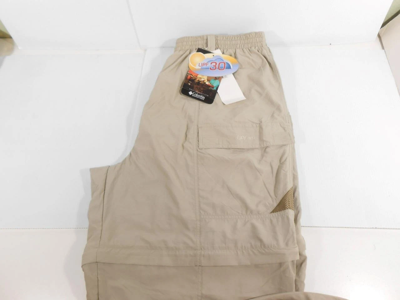 NWT Men's COLUMBIA ARUBA PFG Convertible Fishing Pants UPF 30+ Sun Prot. XXL/34
