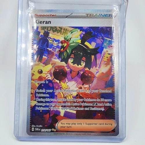 Kieran 218/167 Pokemon TCG Twilight Masquerade NrMt