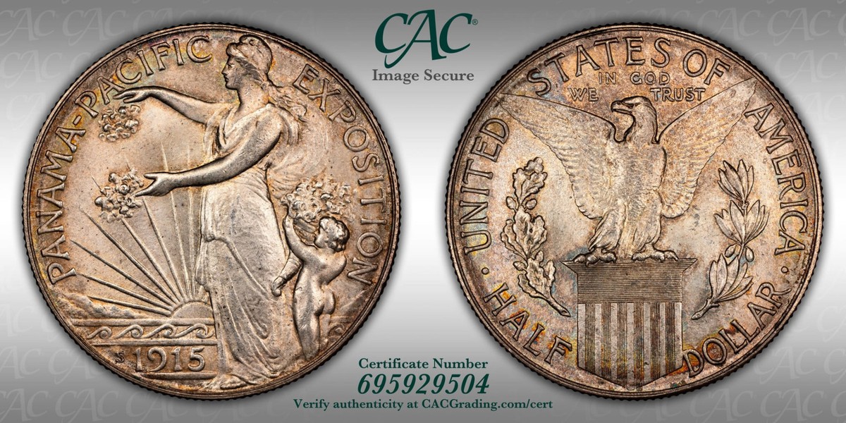 新品未開封 レアデック USPC Panama Casino 1915 S Classic Commemorative Panama - Pacific Exposition CACG MS
