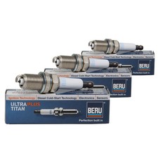 3x BERU Zündkerze UPT2 ULTRA PLUS TITAN für AUDI BMW FORD MB OPEL PORSCHE VW