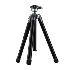 Fotopro FLY-1 Aluminum Travel Tripod with Arca-Type Ball Head (Slate Gray)