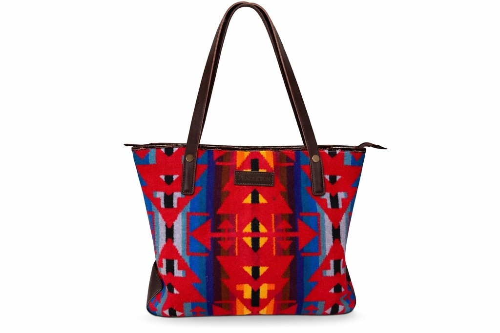 Vintage Pendleton Wool Shoulder Bag. Native Aztec… - image 1