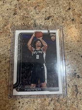 Dylan Harper Topps 2025-26 Rookie Base #202 San Antonio Spurs Basketball NBA