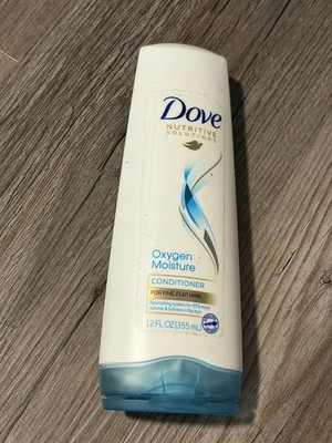 Dove Advanced Hair Series OXYGEN MOISTURE - Fine, Flat Hair CONDITIONER 12oz Htf