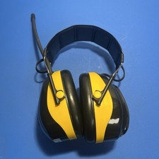3M Peltor HRX52A Radio Headset Hearing Protection Earmuffs – Yellow/Black