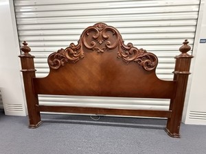 Vintage King Size Bed Headboard -  By Pulaski - Beautiful Wood