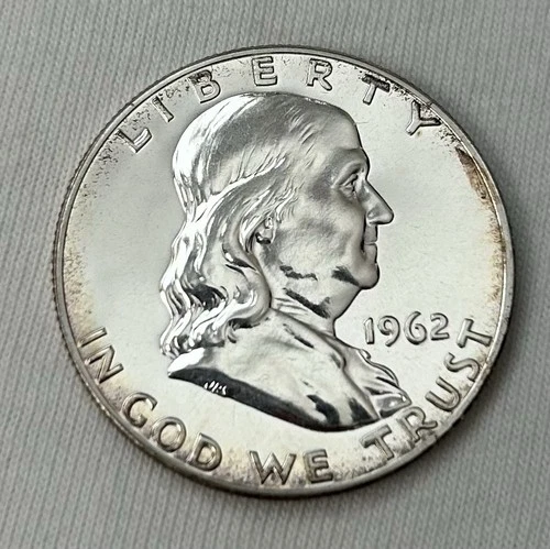 1962 FRANKLIN HALF DOLLAR PROOF