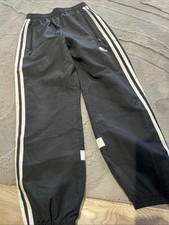 Child’s Adidas Tracksuit / Jogging Bottoms - Size YM - Black