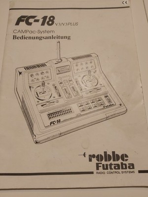 Robbe Futaba FC18 Bedienungsanleitung
