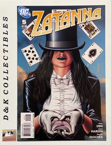 ZATANNA #5 | 1:10 BRIAN BOLLAND VARIANT | NM-/9.2 | DC COMICS 2010 dk