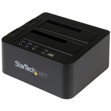 StarTech USB 3.1 10Gbps Standalone Duplicator Dock for 2.5/3.5" SATA SSD and HDD
