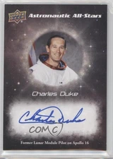 2022 Upper Deck Cosmic Astronautic All-Stars Charles Duke #AAS-CH Auto 02my