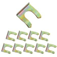 10 Pcs Brake Line Clips Metal U Shaped Brake Hose Clips Brake Line Retainer