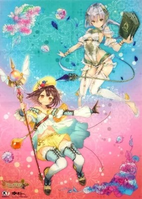 Atelier Sophie Anime Fabric Poster PS4 PS3 PS Vita Bonus Animate Koei Tecmo