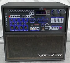 VOCOPRO HERO-REC Portable All-In-One Recording PA Entertainment System Working