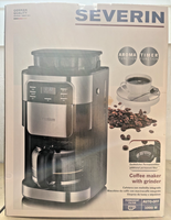 Severin KA 4810 Kaffeemaschine Mit Mahlwerk Filterkaffee Glaskanne Timer Neu OVP