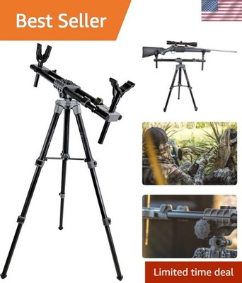 Adjustable Dual Frame Shooting Rest, 20''-42'' - Perfect for Hunting & Outdoors