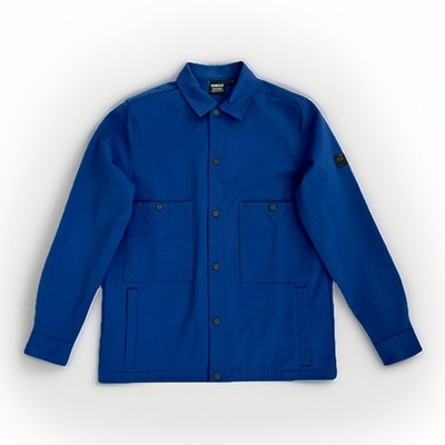 Barbour International Overshirt Blau Gr. Small Aspect Jacke Logo Polyester Neu