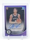 EGOR DEMIN 2025-26 BOWMAN CHROME PURPLE ROOKIE AUTO /250 #BCA-ED Q6503