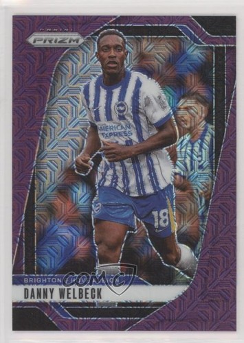 2024-25 Panini Prizm Premier League Purple Mojo 22/25 Danny Welbeck #179 7i6
