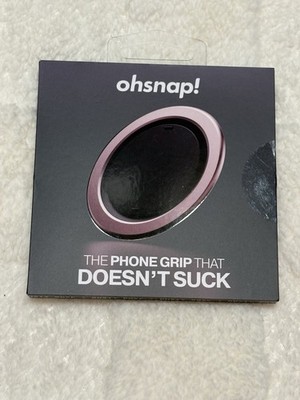 OhSnap! Snap 5 Luxe Magnetic Phone Grip Dusty Rose  Ultra Thin Fits Any NEW