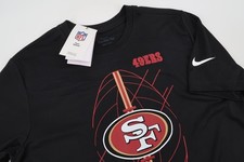 San Francisco 49ers Nike Legend Icon Dri-Fit Shirt Black NFL Mens Medium NEW