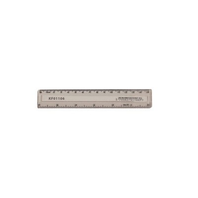 Q-Connect Acryl-Lineal bruchsicher 15 cm transparent (KF01106Q)