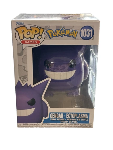 Funko Pop! 1031 Gengar Video Games Pokemon Vinyl Figure New