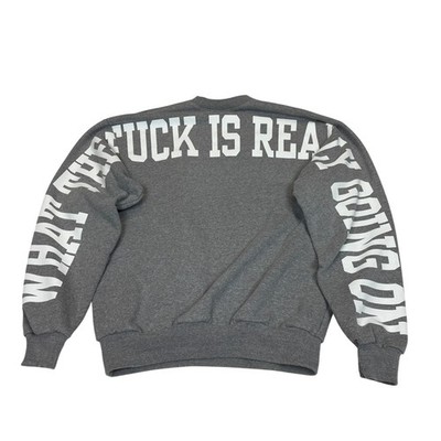 FRESHJIVE スウェット Freshjive WTFIRGO Oversized Sweatshirt Men's Medium Crewneck