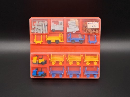 Kibri H0 9561 juego de accesorios plataforma sin usar como nuevo W. Germany con embalaje original  | Zustand: Gebraucht