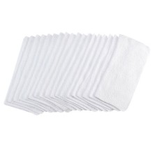 White Cotton Washcloths