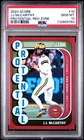 2024 Panini Score Football Red Zone J.J. McCarthy #10 PSA 10