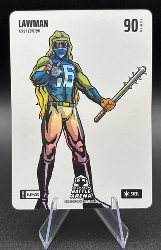 Bo Jackson Battle Arena Update LAWMAN "Trevor Lawrence" Blizzard Steel #BLBF-290
