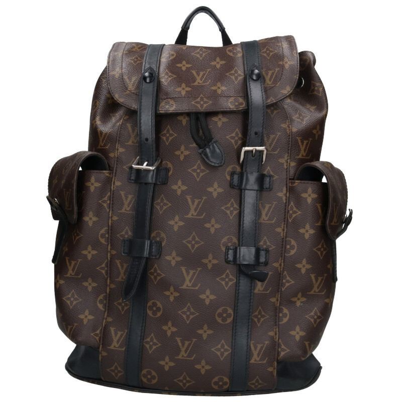 Louis Vuitton Monogram Macassar Christopher MM Backpack M43735 701834