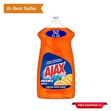 Triple Action 52oz Liquid Dish Soap - Refreshing Orange Scent, Antimicrobial