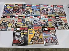 Vintage Iron Works Magazine Lot of 18 From 2003,2004 & 2005. Great Condition.