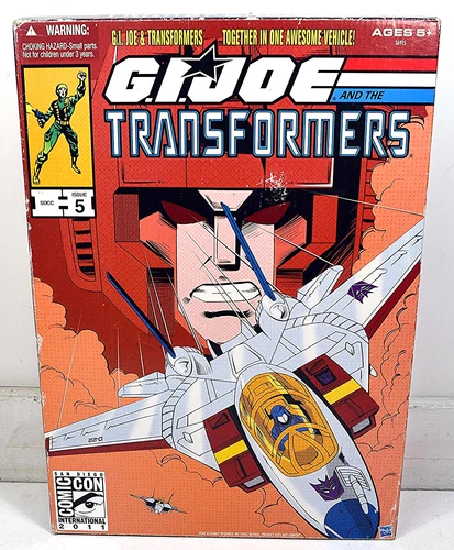 2011 G.I. Joe and the Transformers - Starscream Sky Striker (XP-21F) Complete