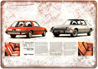 1975 American Motors AMC Prestige Vintage Auto Ad Retro Look Metal Sign A12860