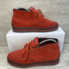 Vintage 90’s Ellesse Casual Boots Red Suede Women’s Size Uk 5.   Eu 38 Excellent